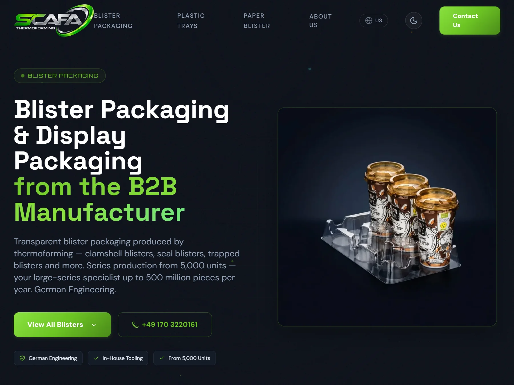 blisterpackaging-usa.com — SCAFA blister packaging and display packaging product page